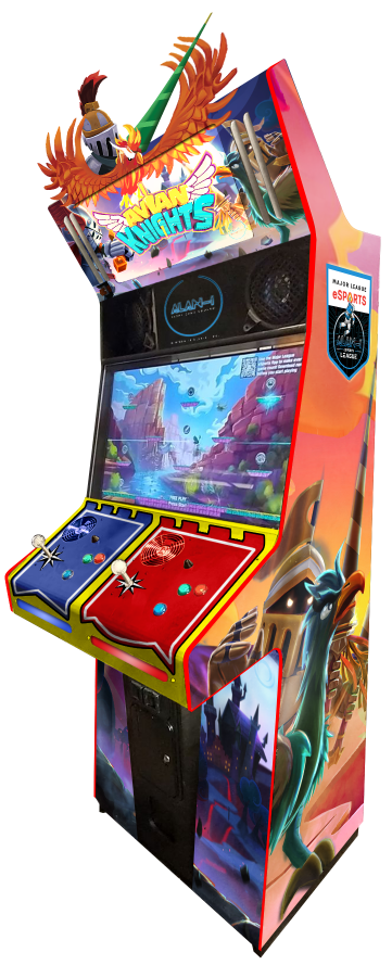 Avian Knights Coin-Op Arcade Game (2 Player Cabinet)