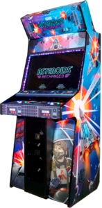 Asteroids Recharged Pro arcade machine, Atari
