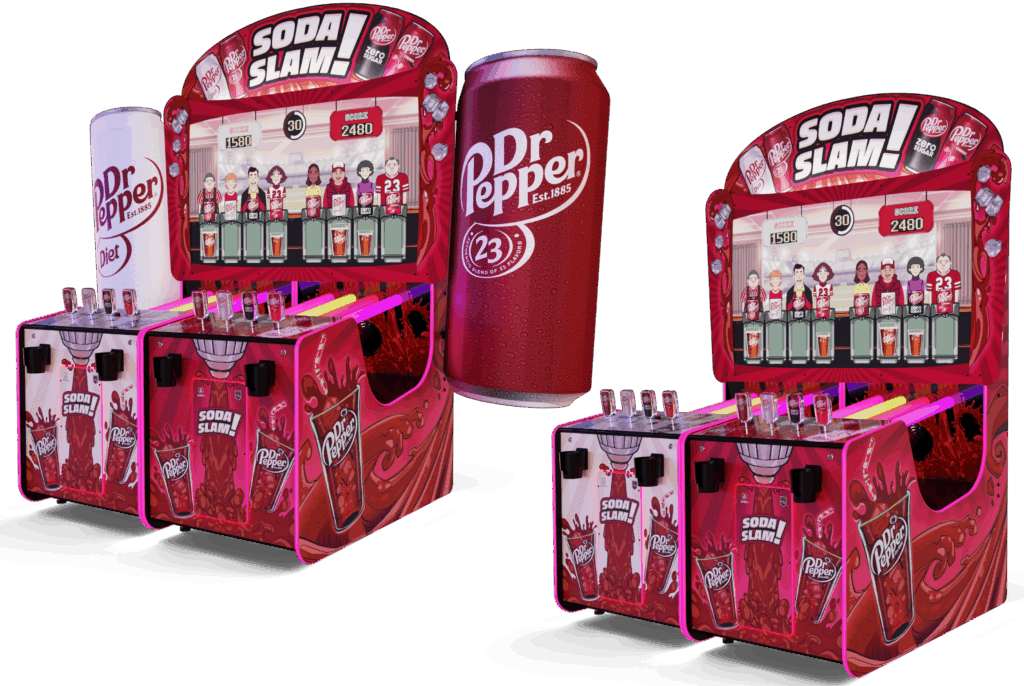 Dr Pepper Soda Slam both models