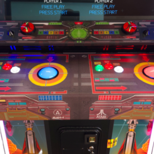Missile Command Recharged control panel