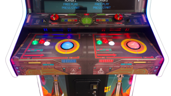 Missile Command Recharged control panel