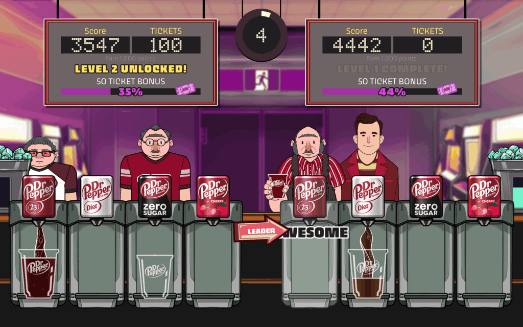 Dr Pepper Soda Slam game image