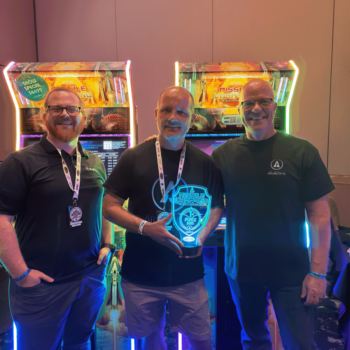 California Extreme Missile Command Recharged winner, PAKMAN