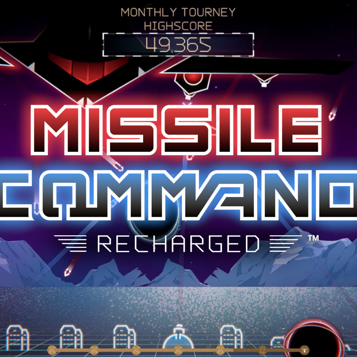 Missile Command Recharged Arcade