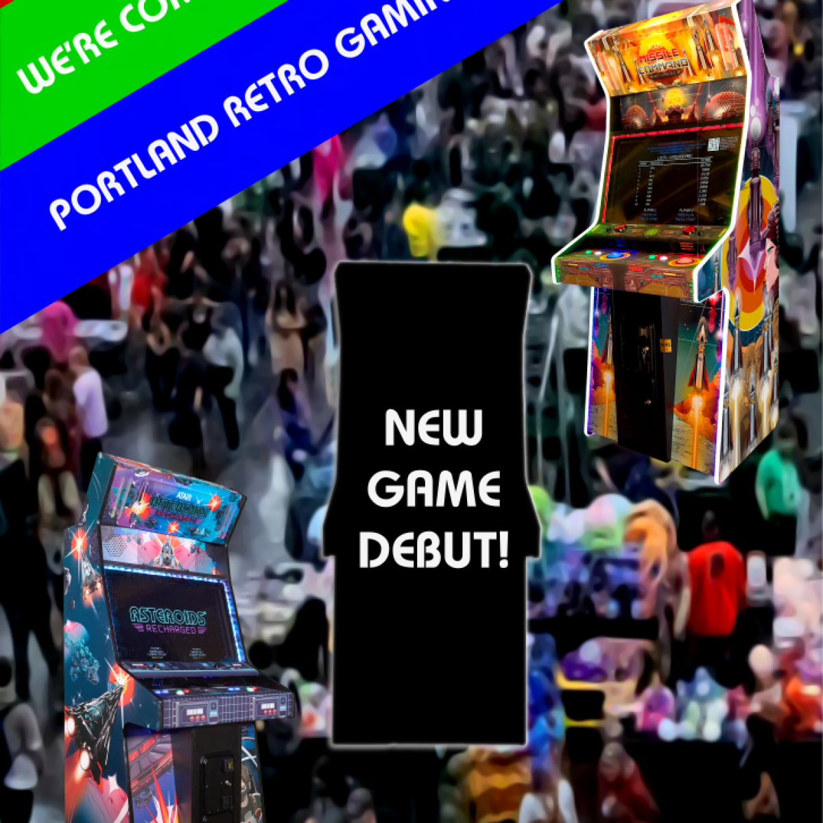 Portland Retro Game Expo flyer